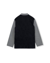 Load image into Gallery viewer, J DENIM AND JERSEY BLOUSE
