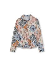 Load image into Gallery viewer, J PATCHWORK PRINT BLOUSE
