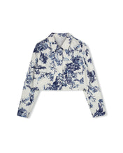 Load image into Gallery viewer, J DENIM FLORAL PRINTED BLOUSE
