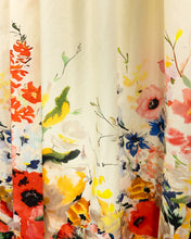 Load image into Gallery viewer, J FLORAL WAISTED POPLIN DRESS
