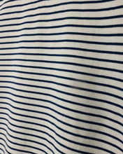 Load image into Gallery viewer, J STRIPED SEAMED DETAILED TEE
