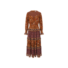 Load image into Gallery viewer, J STITCHED SMOCKED TIERED DRESS
