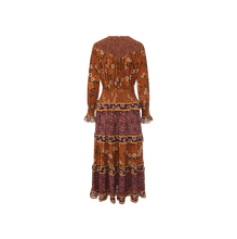 Load image into Gallery viewer, J STITCHED SMOCKED TIERED DRESS
