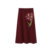 Load image into Gallery viewer, J FLORAL JACQUARD SKIRT
