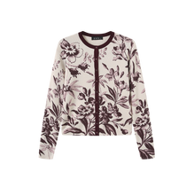 Load image into Gallery viewer, J THIN TRIMMED KNIT CARDIGAN
