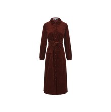 Load image into Gallery viewer, J CORDUROY BUTTON DOWN SHIRT DRESS
