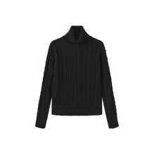 Load image into Gallery viewer, J CABLE KNIT THICK SWEATER
