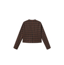 Load image into Gallery viewer, J PLAID SHORT BLAZER
