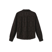 Load image into Gallery viewer, J GEM PRINTED ROUNDED COLLAR BLOUSE
