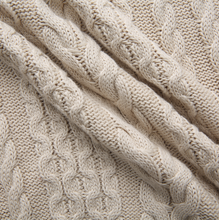 Load image into Gallery viewer, J CABLE KNIT RIBBED SWEATER
