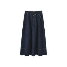 Load image into Gallery viewer, J DENIM BELT DETAILED SKIRT

