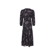 Load image into Gallery viewer, J TIERED ROUNDED SEAM FLORAL DRESS
