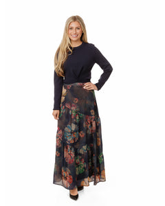 LU POLISH KNIT TIE TOP