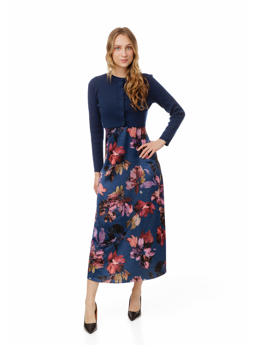 LU FLORAL PRINTED JUMPER