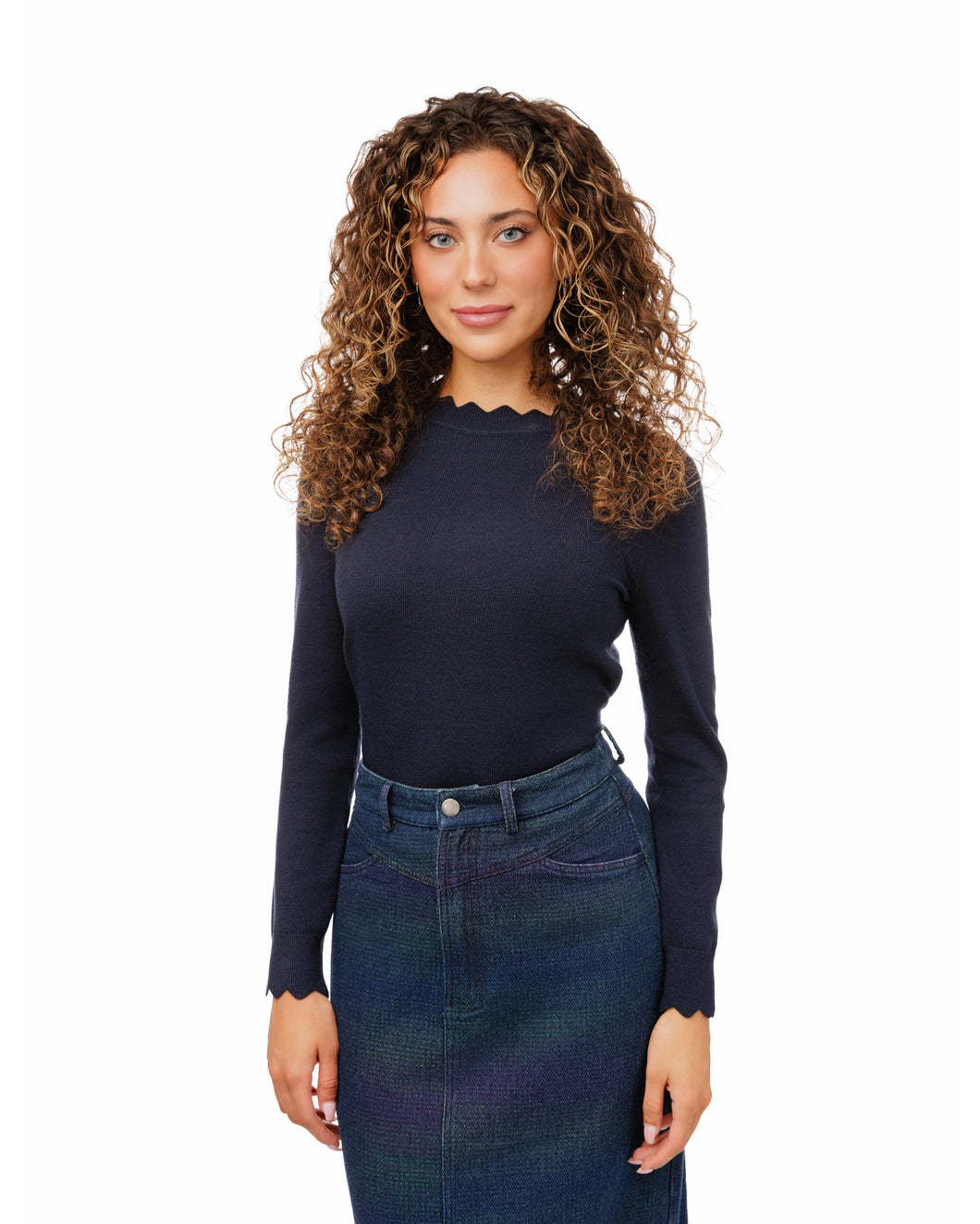 LU DENIM SKIRT