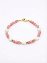 Load image into Gallery viewer, GEM HEART PINK WITH GOLD

