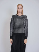 Load image into Gallery viewer, YAL BOX KNIT DETAIL DROP SHOULDER SWEATER - Tops
