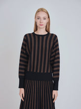 Load image into Gallery viewer, YAL DROP SHOULDER STITCH SWEATER - Tops
