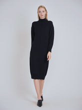 Load image into Gallery viewer, YAL MOCK NECK SOLID KNIT DRESS - Dresses
