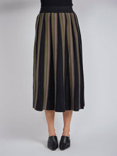 Load image into Gallery viewer, YAL MULTI COLOR VERT STRIPE SKIRT - Skirts
