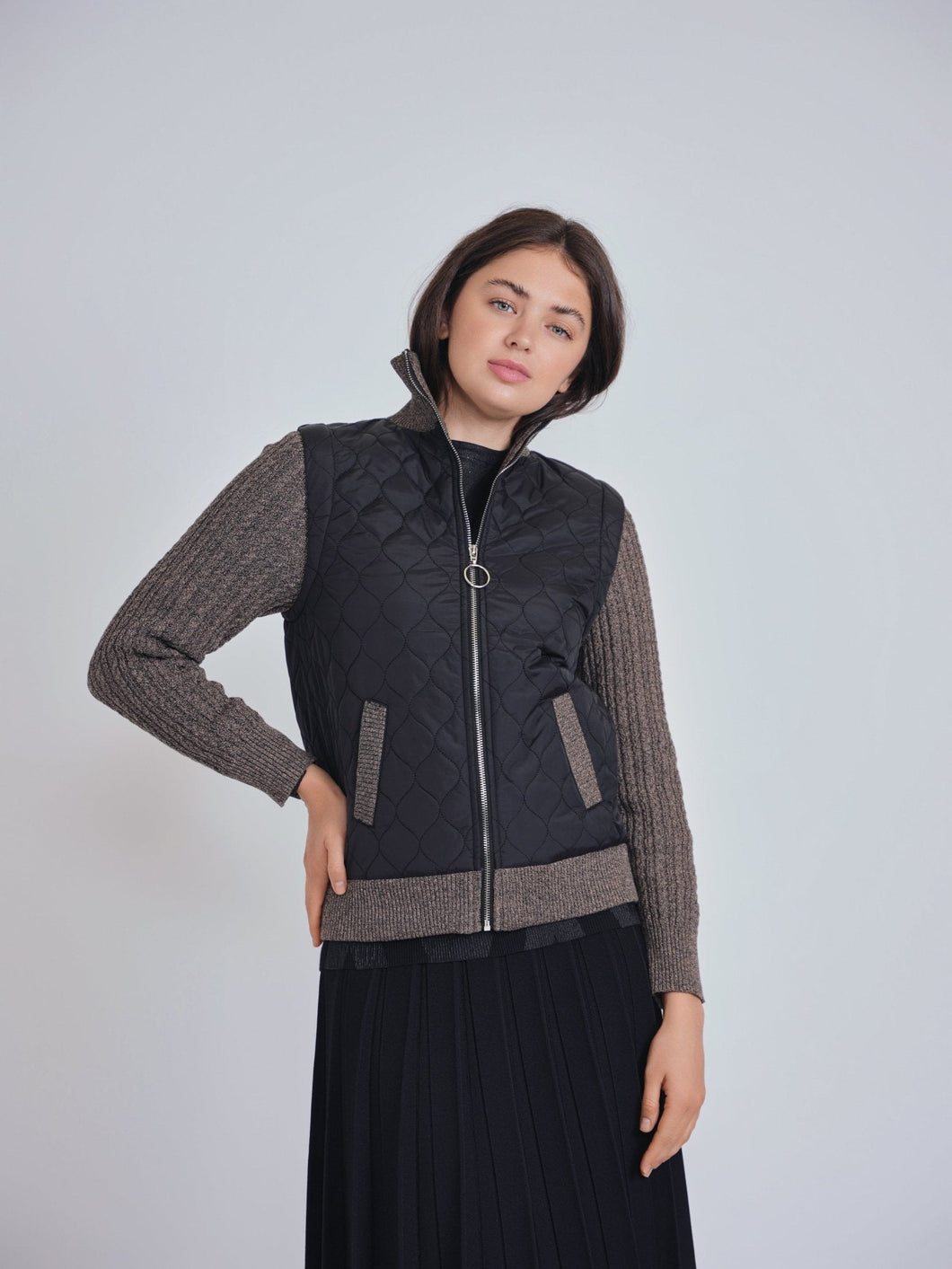 YAL QUILTED ZIP JACKET - Tops