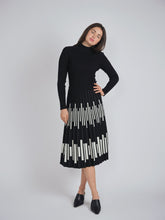 Load image into Gallery viewer, YAL RECTANGLE PRINT KNIT ALINE SKIRT - Skirts
