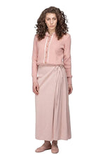 Load image into Gallery viewer, IV SCALOP EDGE WIDE RIB BUTTON DOWN CARDIGAN
