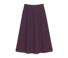 Load image into Gallery viewer, LI TAFFETA WAISTED PANEL SKIRT WITH BELT
