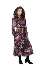 Load image into Gallery viewer, IV SWIRL PRINT DRESS WITH BUTTON FRONT DETAIL
