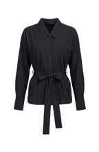 Load image into Gallery viewer, IV MOCK NECK BLOUSE WITH BELT

