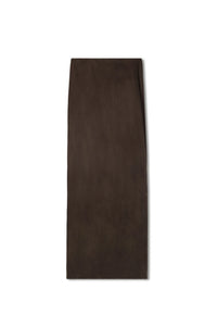 TG BRUSHED STRAIGHT SLIP SKIRT