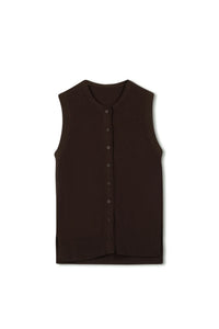 TG KNIT HI LO VEST