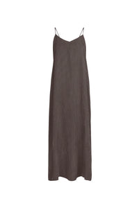 TG BRUSHED A-LINE MAXI