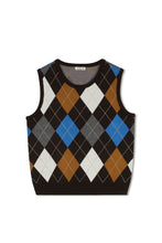 Load image into Gallery viewer, TG POINT ARGYLE VEST
