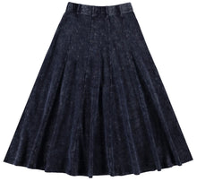 Load image into Gallery viewer, BGDK STONEWASH ALINE MAXI SKIRT
