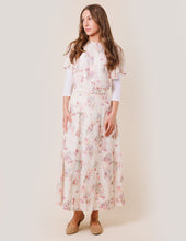 Load image into Gallery viewer, LI FLORAL LACE A LINE PRINT SKIRT
