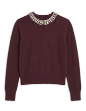 Load image into Gallery viewer, LI DIAMOND NECKLINE SWEATER
