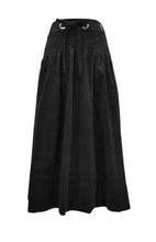Load image into Gallery viewer, J CORDUROY ROUNDED YOLK SKIRT
