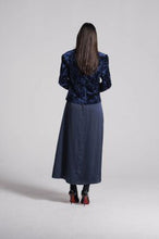 Load image into Gallery viewer, IV CRUSHED VELVET DOUBLE BREASTED BLAZER - DRESSES
