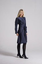 Load image into Gallery viewer, IV WRAP TIE SKIRT DOLMAN SLEEVE DRESS - DRESSES
