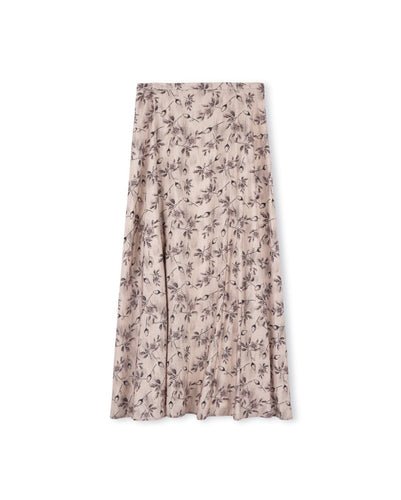 J CAMO MAXI PRINTED SKIRT - SKIRTS