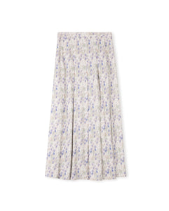 J CLANOR PRINTED PLEATED SKIRT - skirt