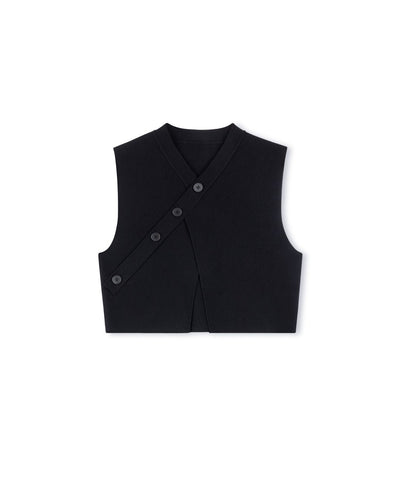 J COREY CROP KNIT VEST - Dresses