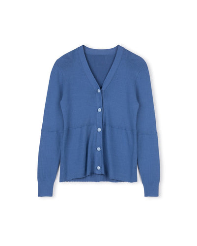 J COTTON KNIT CARDIGAN - Tops