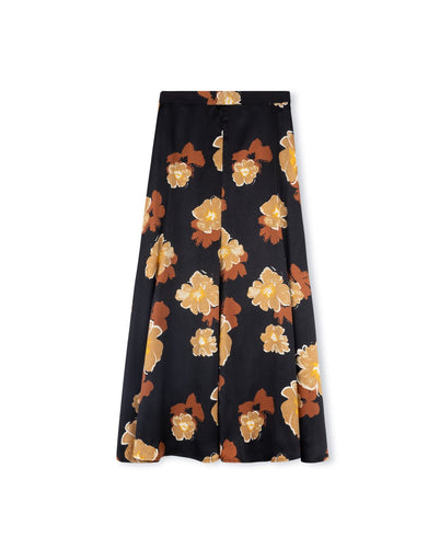 J DASY FLOWER PRINT A - LINE SKIRT - Skirts