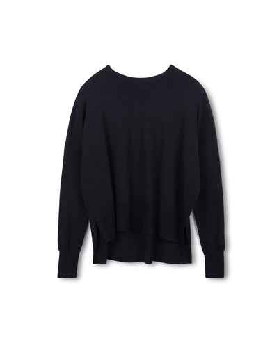 J DOLMAN KNIT LAKER TOP - tops