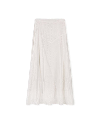 J FLOWY TEXTURED ALINE ASYMMETRIC MAXI SKIRT - Skirt