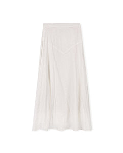 J FLOWY TEXTURED ALINE ASYMMETRIC MAXI SKIRT - Skirt