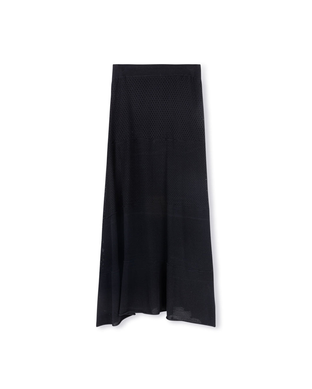 J LAYERED KNIT SKIRT - Skirts