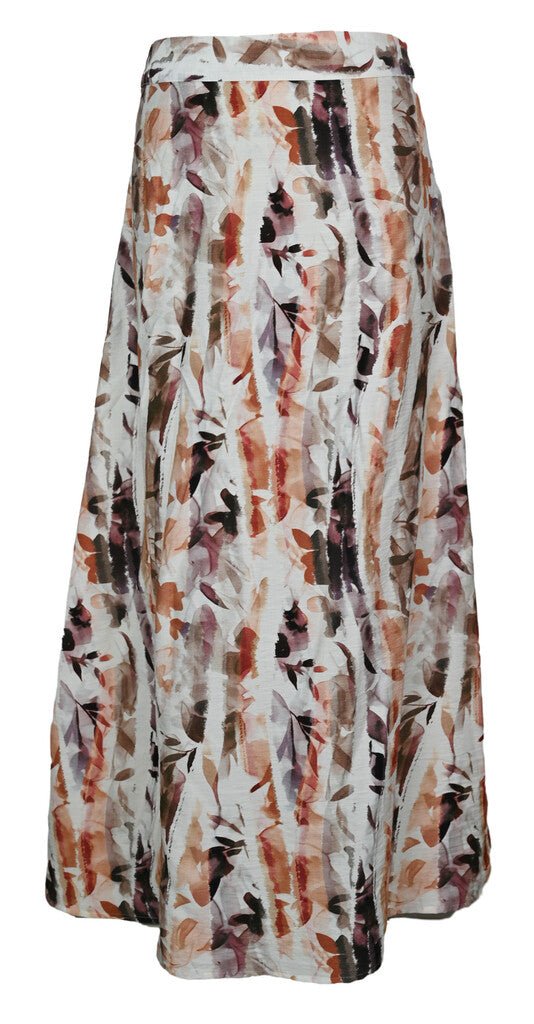 J MASSO PRINTED PLEATED SKIRT - Skirt